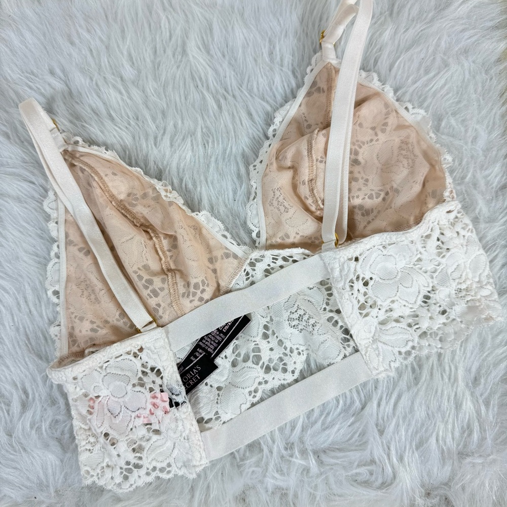 Victoria’s Secret Very Sexy Long Line Lace Bralette NEW - Picture 7 of 11